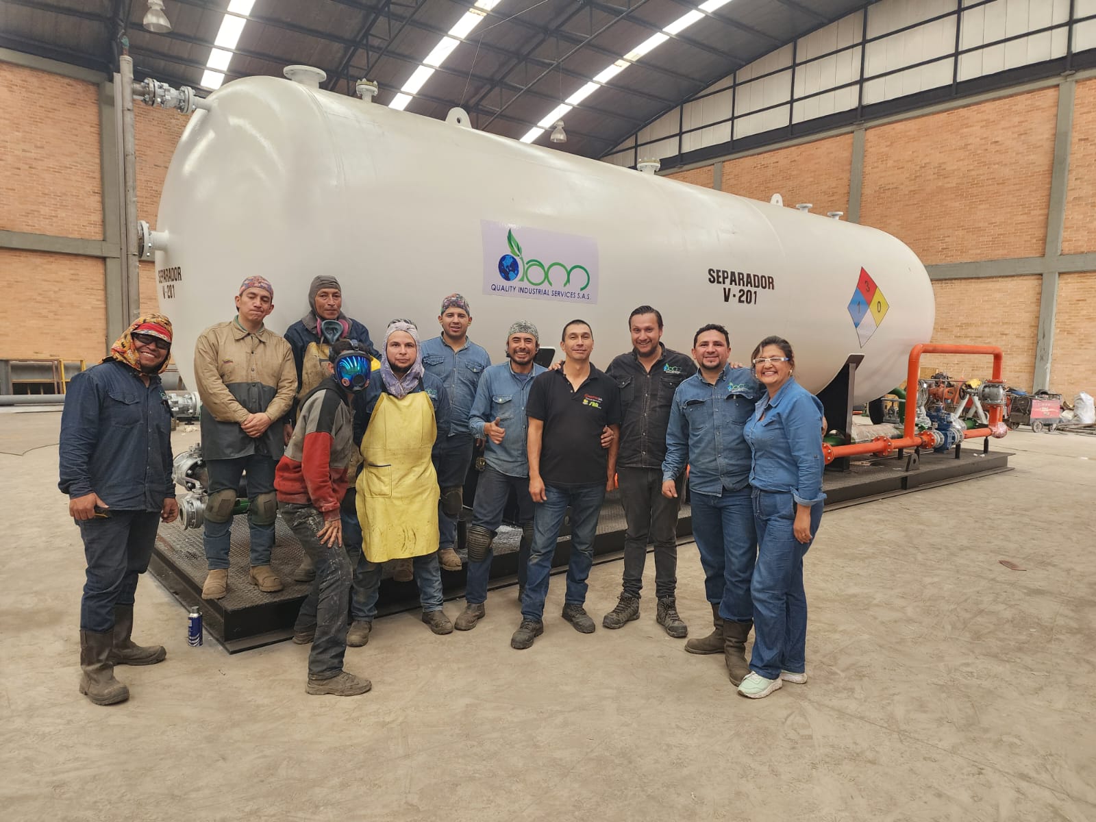 Equipo de trabajo Quality Industrial Services